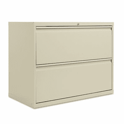 ALELA523629PY Two-Drawer Lateral File Cabinet, 36w x 19-1/4d x 29h, Putty By ALERA