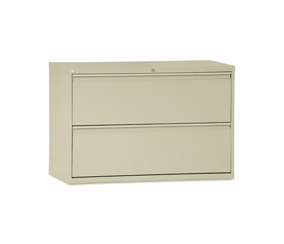 ALELA544229PY Two-Drawer Lateral File Cabinet, 42w x 19-1/4d x 29h, Putty By ALERA