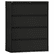ALELA544254BL Four-Drawer Lateral File Cabinet, 42w x 19-1/4d x 54h, Black By ALERA