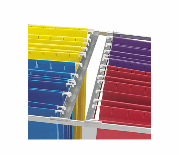 ALELA99000SR Single Rail Hanging Racks for 30", 36" or 42" Files, Silver By ALERA