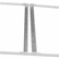 ALELA99000SR Single Rail Hanging Racks for 30", 36" or 42" Files, Silver By ALERA