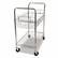 ALEMC343722CR Wire Mail Cart, 2-Shelf, 34-1/4w x 21-1/2d x 39-1/2h, Chrome By ALERA