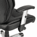 ALENP42LS10S Napoleon Series Mid-Back Swivel/Tilt Leather Chair, Black/Chrome By ALERA
