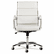 ALENR4206 Neratoli Mid-Back Swivel/Tilt Chair, White Faux Leather, Chrome Frame By ALERA