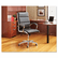 ALENR4219 Neratoli Mid-Back Swivel/Tilt Chair, Black Soft-Touch Leather, Chrome Frame By ALERA