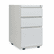 ALEPB532823LG Three-Drawer Mobile Pedestal File W/ Full-Length Pull, 15-7/8w x 23d, Light Gray By ALERA