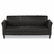 ALERL21LS10B Reception Lounge Furniture, 3-Cushion Sofa, 77w x 31-1/2d x 32h, Black By ALERA