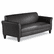 ALERL21LS10B Reception Lounge Furniture, 3-Cushion Sofa, 77w x 31-1/2d x 32h, Black By ALERA