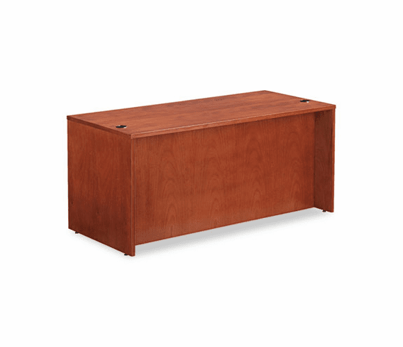 ALERN216630CM Verona Veneer Series Straight Front Desk Shell, 66w x 29-1/2d x 29-1/2h, Cherry By ALERA