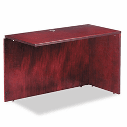 ALERN234824MM Verona Veneer Reversible Return Shell, 47-1/2w x 23 5/8d x 29-1/2h, Mahogany By ALERA
