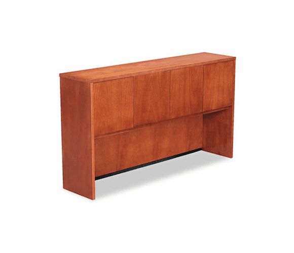 ALERN266615CM Verona Veneer Series Storage Hutch With 4 Doors, 66w x 15d x 36h, Cherry By ALERA