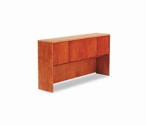 ALERN267215CM Verona Veneer Series Storage Hutch With 4 Doors, 72w x 15d x 36h, Cherry By ALERA