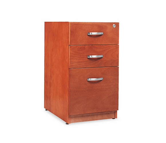 ALERN531629CM Verona Veneer Box/Box/File Pedestal File, 16w x 22d x 28-1/2h, Cherry By ALERA