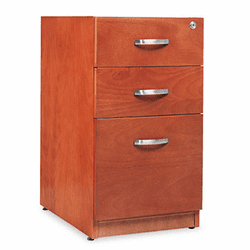 ALERN531629CM Verona Veneer Box/Box/File Pedestal File, 16w x 22d x 28-1/2h, Cherry By ALERA
