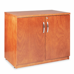 ALERN613622CM Verona Veneer Series Storage Cabinet, 35-1/2w x 22d x 29-1/2h, Cherry By ALERA