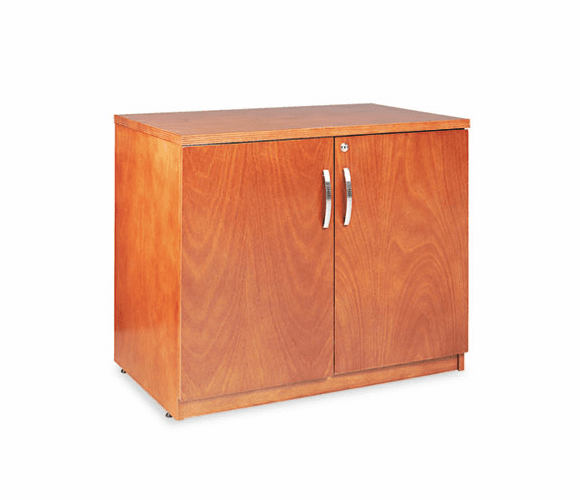 ALERN613622CM Verona Veneer Series Storage Cabinet, 35-1/2w x 22d x 29-1/2h, Cherry By ALERA