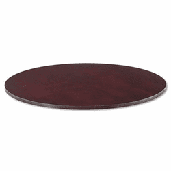ALERN714848MM Verona Veneer Series Round Meeting Table Top, 47-1/4" Diameter, Mahogany By ALERA