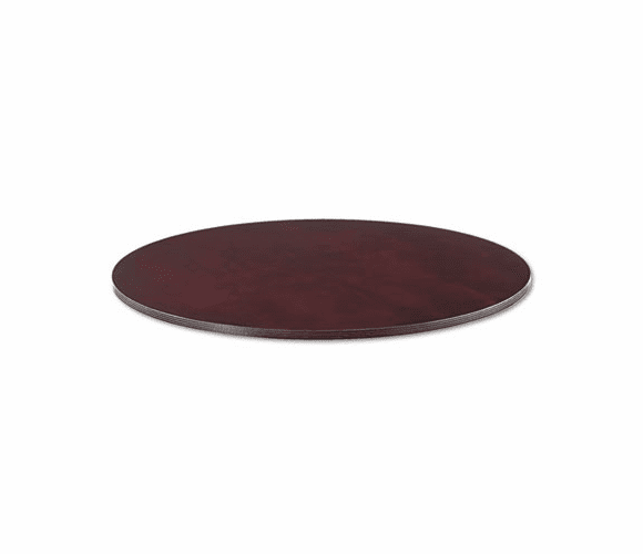 ALERN714848MM Verona Veneer Series Round Meeting Table Top, 47-1/4" Diameter, Mahogany By ALERA