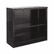 ALESB623034BL Metal Bookcase, 2 Shelves, 34-1/2w x 13d x 30h, Black By ALERA