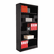 ALESB627234BL Metal Bookcase, 5 Shelves, 34-1/2w x 13d x 72h, Black By ALERA