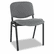ALESC67FA40B Continental Series Stacking Chairs, Gray Fabric Upholstery, 4/Carton By ALERA
