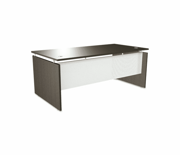 ALESE216630ES SedinaAG Series Straight Front Desk Shell, 66w x 30d x 29-1/2h, Espresso By ALERA