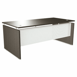 ALESE217236ES SedinaAG Series Straight Front Desk Shell, 72w x 36d x 29-1/2h, Espresso By ALERA