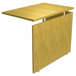 ALESE234224MP SedinaAG Series Reversible Return/Bridge, 42w x 23-5/8d x 29-1/2h, Maple By ALERA