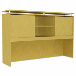 ALESE266615MP SedinaAG Series Hutch with Sliding Doors, 66w x 15d x 42-1/2h, Maple By ALERA