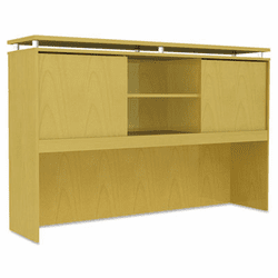 ALESE267215MP SedinaAG Series Hutch with Sliding Doors, 72w x 15d x 42-1/2h, Maple By ALERA