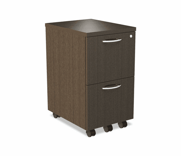 ALESE521620ES SedinaAG Series Mobile File/File Pedestal, 15-3/8w x 20d x 27-1/2h, Espresso By ALERA