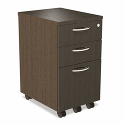 ALESE531620ES SedinaAG Series Mobile Box/Box/File Pedestal, 15-3/8w x 20d x 27-1/2h, Espresso By ALERA