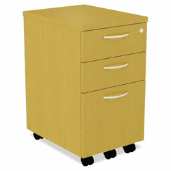 ALESE531620MP SedinaAG Series Mobile Box/Box/File Pedestal, 15-3/8w x 20d x 27-1/2h, Maple By ALERA