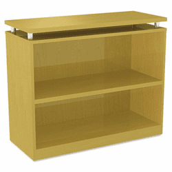 ALESE633036MP SedinaAG Series Bookcase, 2 Shelves, 36w x 15d x 30h, Maple By ALERA