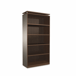 ALESE637236ES SedinaAG Series Bookcase, 5 Shelves, 36w x 15d x 72h, Espresso By ALERA