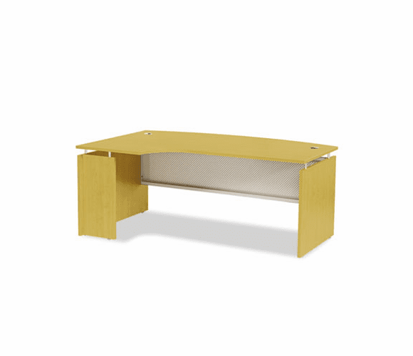 ALESEL227248MP SedinaAG Series Left-Hand Porkchop Desk Shell, 72w x 47-5/8d x 29-1/2h, Maple By ALERA