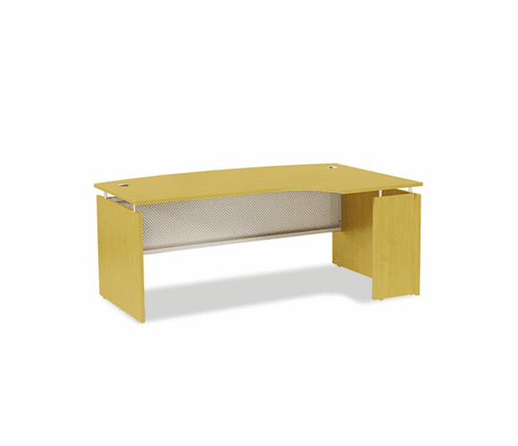 ALESER227248MP SedinaAG Series Right-Hand Porkchop Desk Shell, 72w x 47-5/8d x 29-1/2h, Maple By ALERA