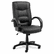 ALESR41LS10B Strada Series High-Back Swivel/Tilt Chair, Black Leather Upholstery By ALERA