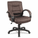 ALESR42LS50B Strada Series Mid-Back Swivel/Tilt Chair w/Brown Leather Upholstery By ALERA