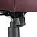 ALEST41FA30B Stratus Series High-Back Swivel/Tilt Chair, Burgundy Fabric By ALERA
