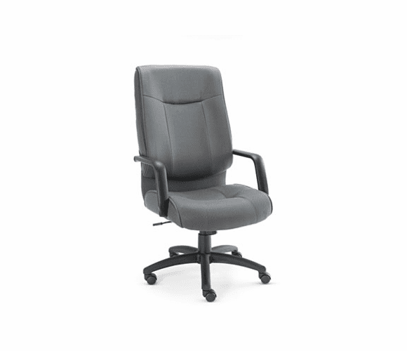 ALEST41FA40B Stratus Series High-Back Swivel/Tilt Chair, Gray Fabric By ALERA