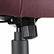 ALEST41LS30B Stratus Series Leather High-Back Swivel/Tilt Chair, Burgundy By ALERA
