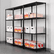 ALESW503624BL Wire Shelving Starter Kit, 4 Shelves, 36w x 24d x 72h, Black By ALERA