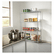 ALESW504818SR Wire Shelving Starter Kit, 4 Shelves, 48w x 18d x 72h, Silver By ALERA