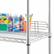 ALESW59BS48SR Wire Shelving Back Support, 48" Wide, Silver, 2 Supports/Pack By ALERA