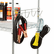 ALESW59HB424SR Hook Bars For Wire Shelving, 5 Hooks, 24" Deep, Silver, 2 Bars/Pack By ALERA