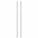 ALESW59PO36SR Stackable Posts For Wire Shelving, 36" High, Silver, 4/Pack By ALERA