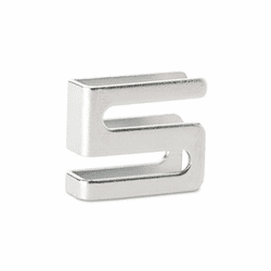 ALESW59SHSR Wire Shelving S Hooks, Metal, Silver, 4 Hooks/Pack By ALERA