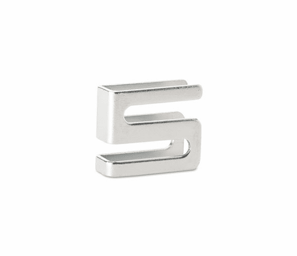 ALESW59SHSR Wire Shelving S Hooks, Metal, Silver, 4 Hooks/Pack By ALERA