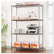ALESW604818BA Complete Wire Shelving Unit w/Caster, 4-Shelf, 48w x 18d x 72h, Black Anthracite By ALERA